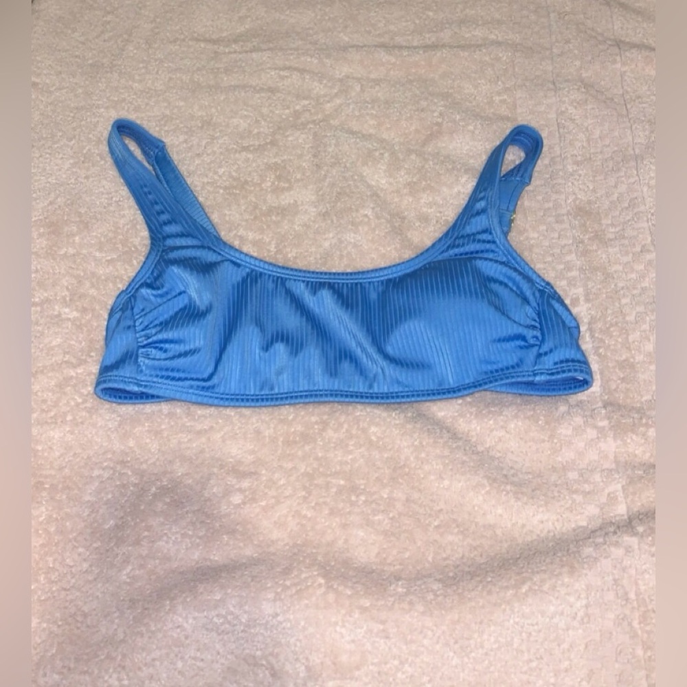 Blue Bikini Top